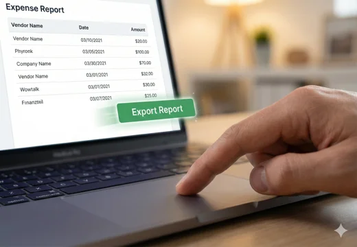 One-click export to QuickBooks, Xero, Sage