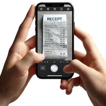 Snap a receipt with your phone